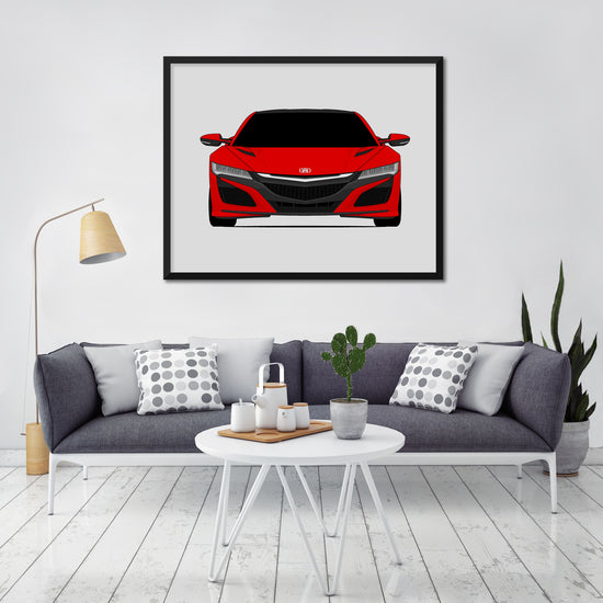 Acura Honda NSX NC1 (2016-Present) Poster
