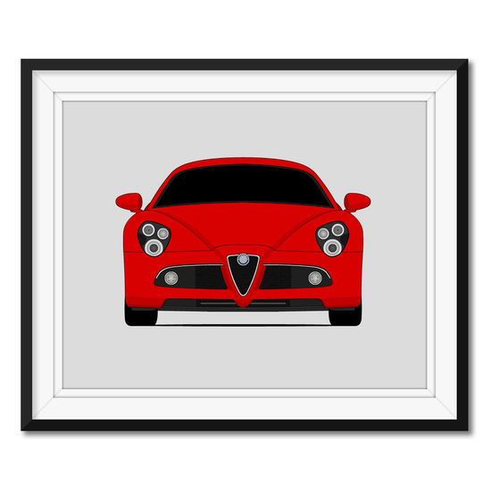 Alfa Romeo 8C Competizione (2007-2010) Poster