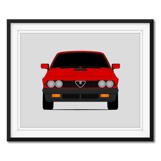 Alfa Romeo GTV6 (1981-1989) Poster