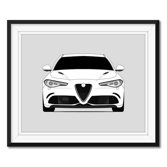 Alfa Romeo Giulia Quadrifoglio 952 (2016-Present) Poster