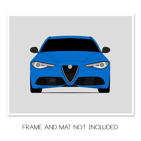 Alfa Romeo Giulia Ti Sport 952 (2016-Present) Poster