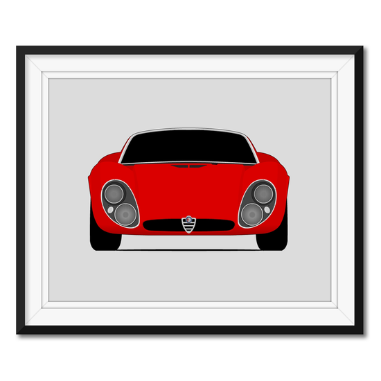 Alfa Romeo Tipo 33 Stradale (1967-1969) Poster