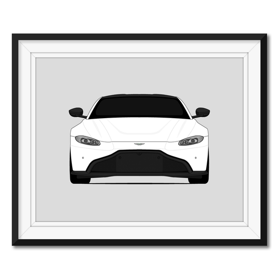 Aston Martin Vantage V8 (2018-Present) Poster