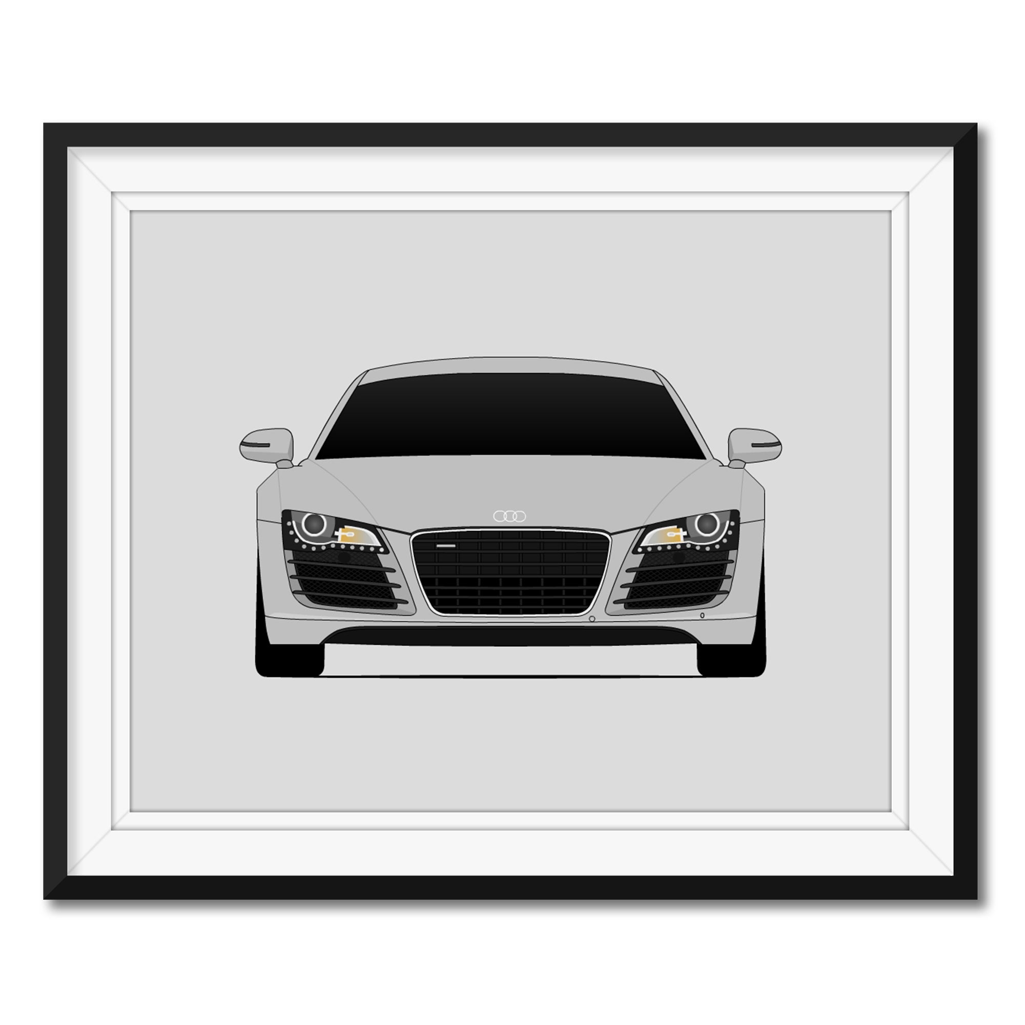 Audi R8 Type 42 Spyder (2006-2012) 1st Generation Poster