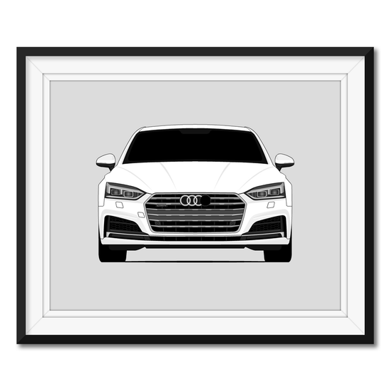 Audi A5 (8W6) (2018-Present) 2nd Generation Poster