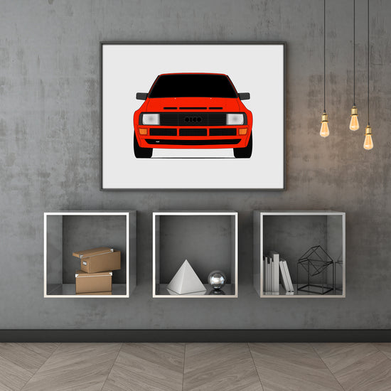 Audi Quattro Sport (1984-1986) Poster