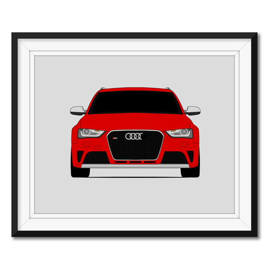 Audi RS4 B8 (2012-2015) Poster