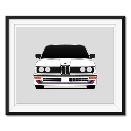 BMW M535i E12 (1980-1981) Poster