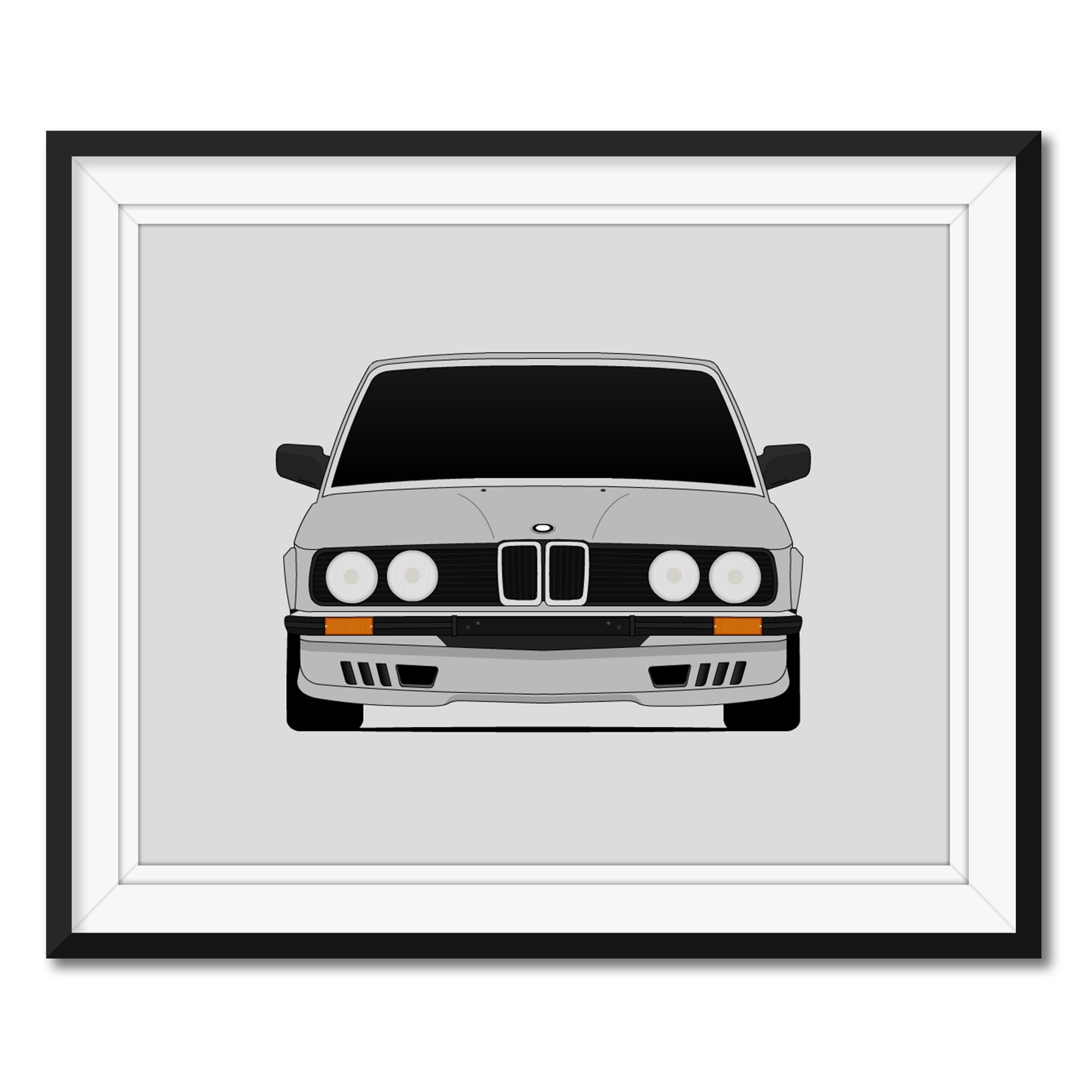 BMW 5 Series with Pfeba Body Kit E28  (1981-1998) Poster