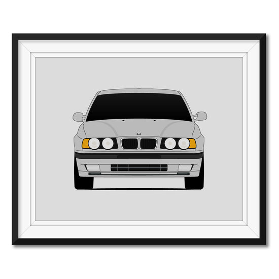 BMW M5 E34 (1988-1995) Poster