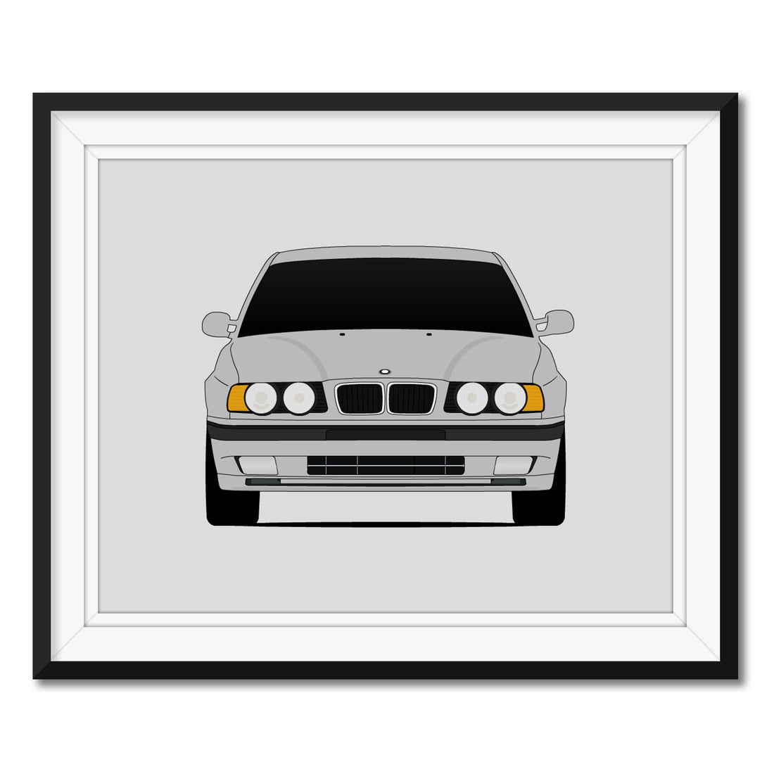 BMW M5 E34 (1988-1995) Poster