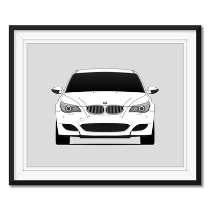 BMW M5 E60  (2005-2010) Poster