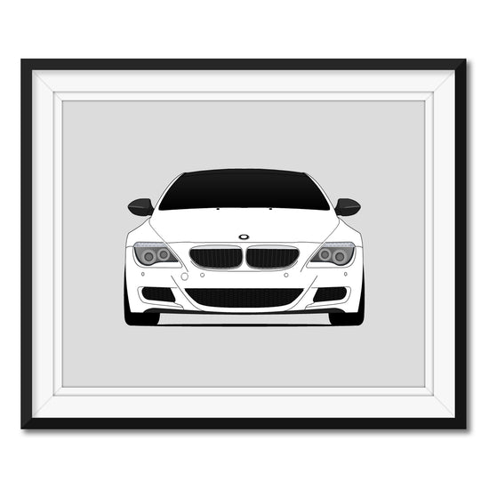 BMW M6 E63 E64 (2005-2010) Poster