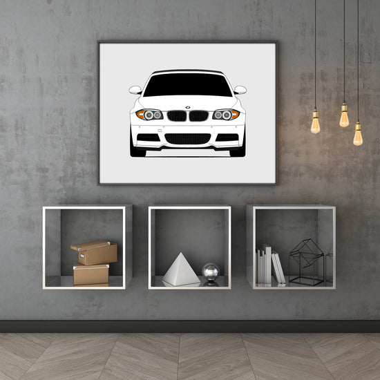 BMW 1 Series 135i Convertible (2007-2013) Poster