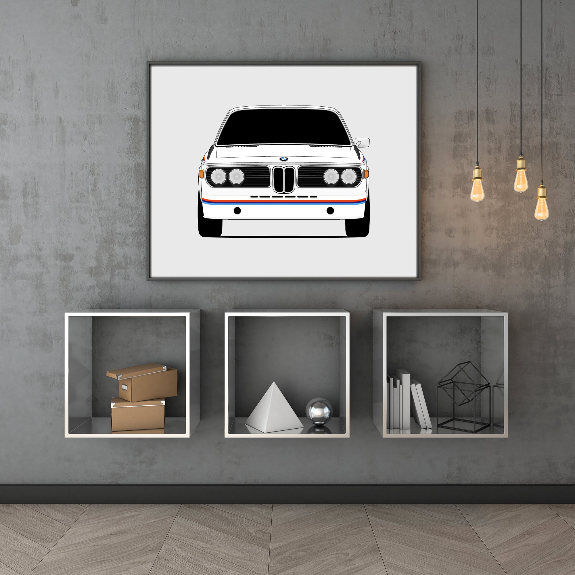 BMW 3.0 CSL (1973-1975) Poster