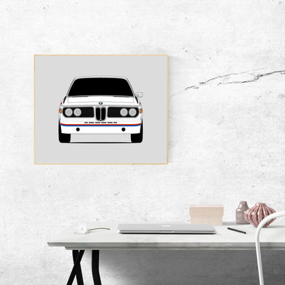 BMW 3.0 CSL (1973-1975) Poster