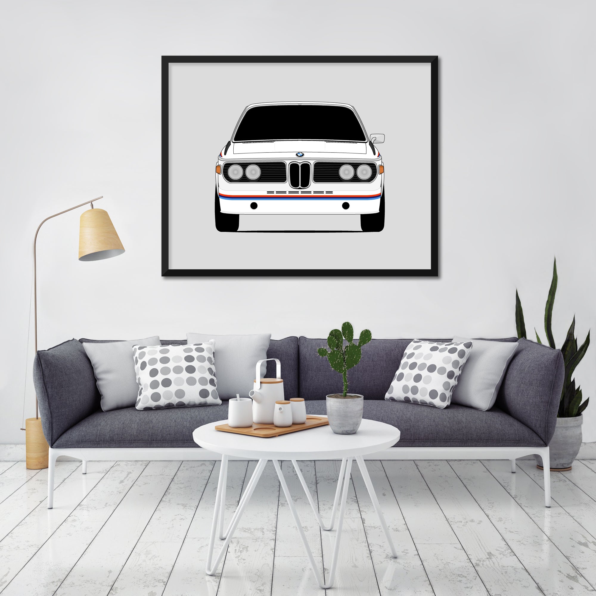 BMW 3.0 CSL (1973-1975) Poster