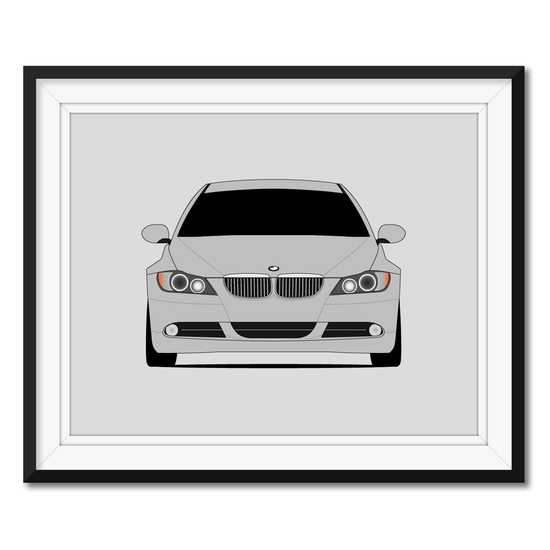 BMW 3 Series 335i Sedan E90  (2007-2008) Poster