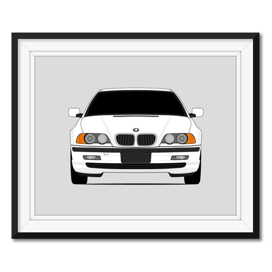 BMW  3 Series 325i E46 (1999-2001) Poster