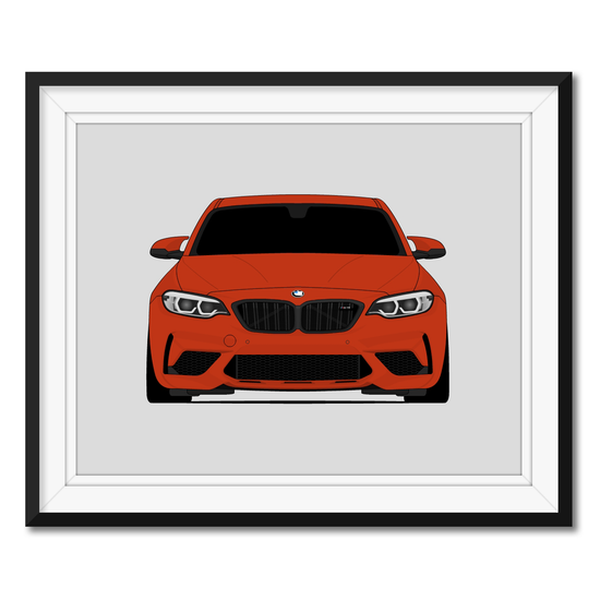 BMW M2 F87 (2019-2022) Facelift Poster