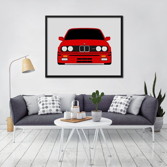 BMW M3 E30  (1986-1991) Poster