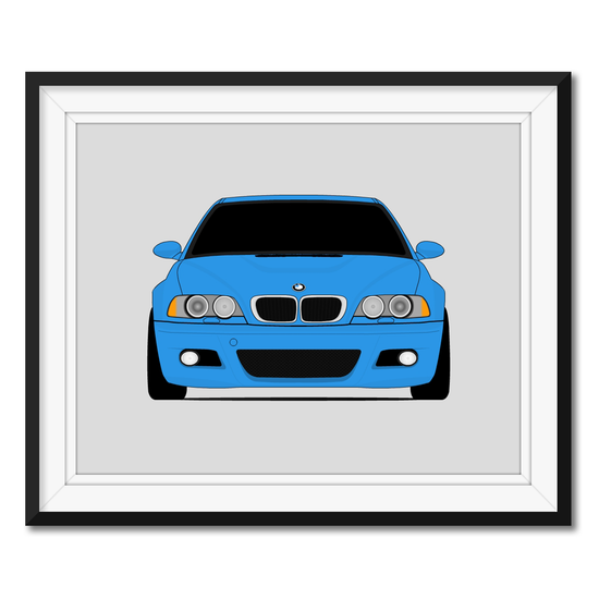 BMW M3 E46  (2001-2006) Poster
