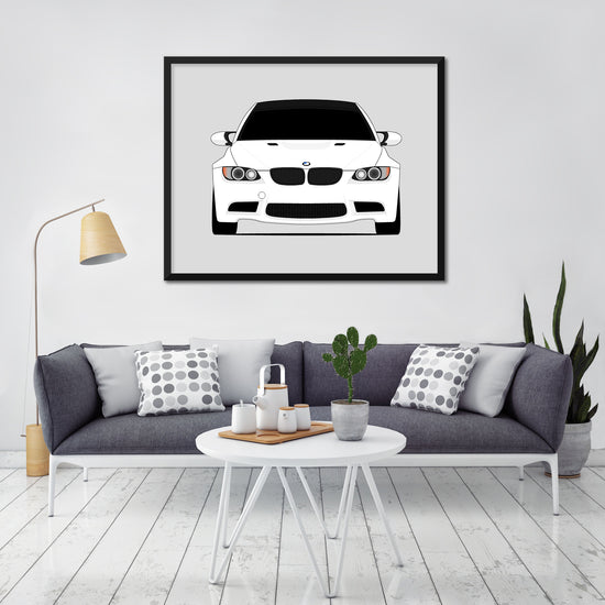 BMW M3 E92  (2007-2013) Poster