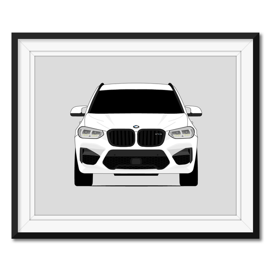 BMW X3M F97 (2020-2021) Poster