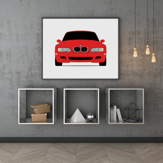 BMW Z3 M E36 Roadster Coupe (1997-2002) Poster
