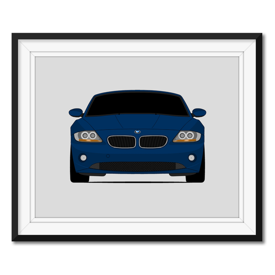 BMW Z4 E85 E86 (2002-2008) Poster