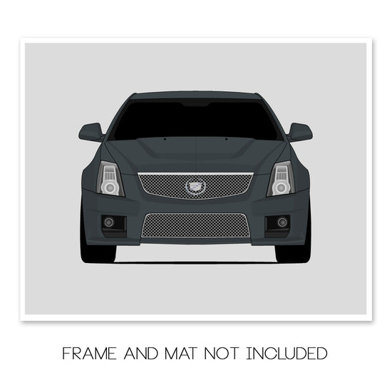 Cadillac CTS-V (2009-2015) 2nd Generation Poster