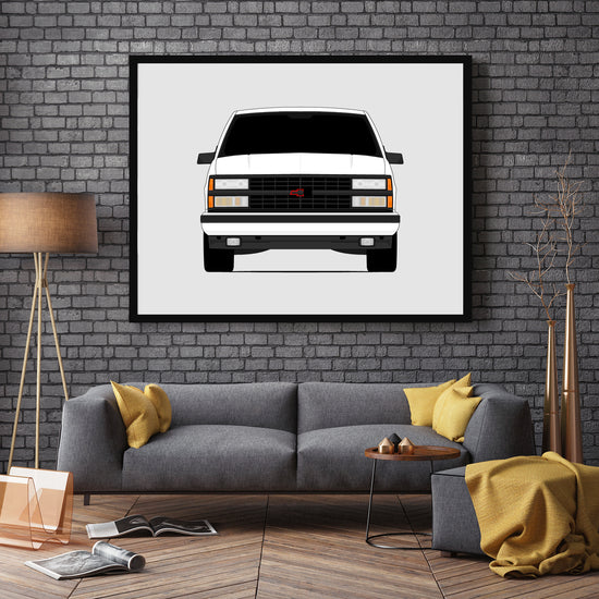 Chevy 454 SS (1990-1993) Poster