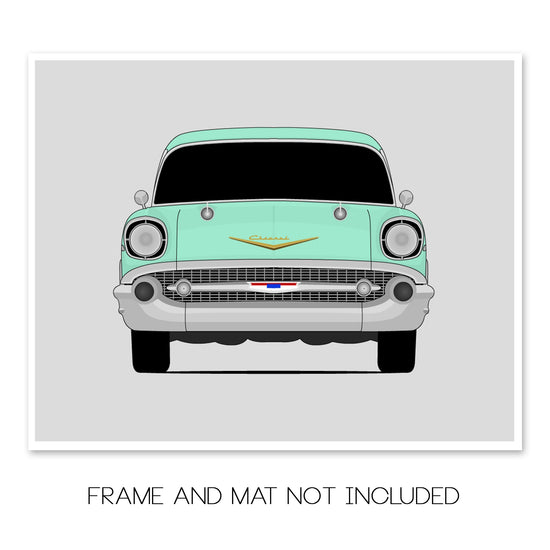 Chevy Bel Air 1957 Poster