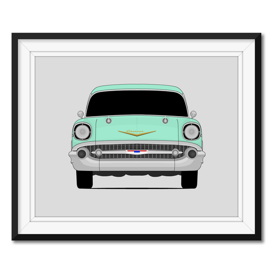 Chevy Bel Air 1957 Poster