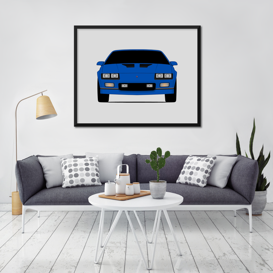 Chevy Camaro IROC-Z (1985-1992) 3rd Generation Poster