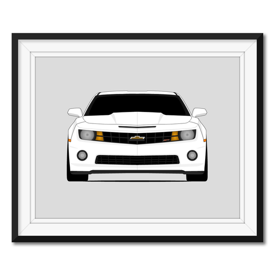Chevy Camaro SS (2010-2013) 5th Generation Poster