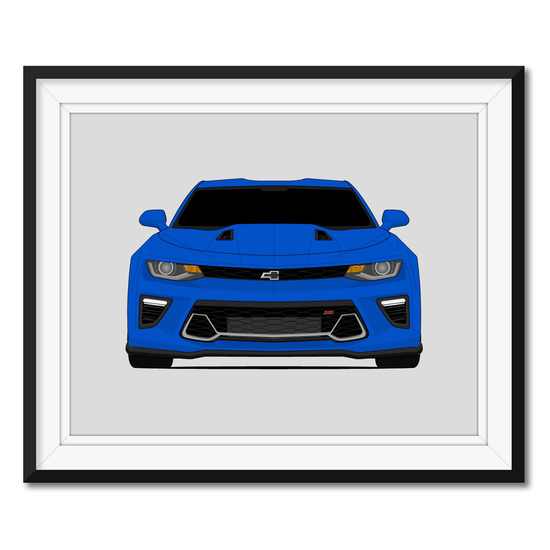 Chevy Camaro SS (2016-2018) 6th Generation Poster