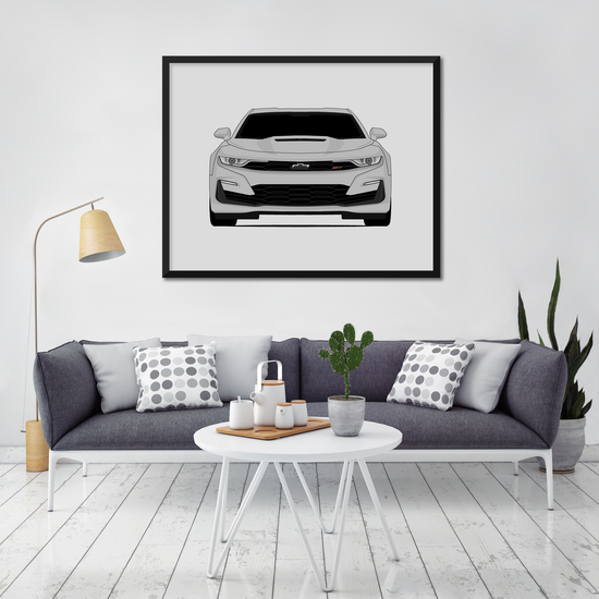 Chevy Camaro SS (2020-2023) 6th Generation Poster