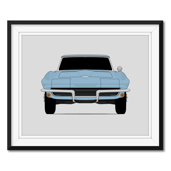 Chevy Corvette C2 (1964-1967) 2nd Generation Poster