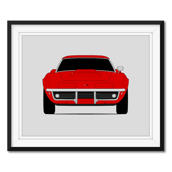Chevy Corvette C3 L88 (1968-1969) 3rd Generation Poster