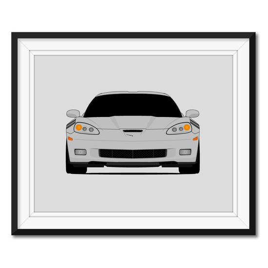 Chevy Corvette C6 Grand Sport (2010-2013) 6th Generation Poster