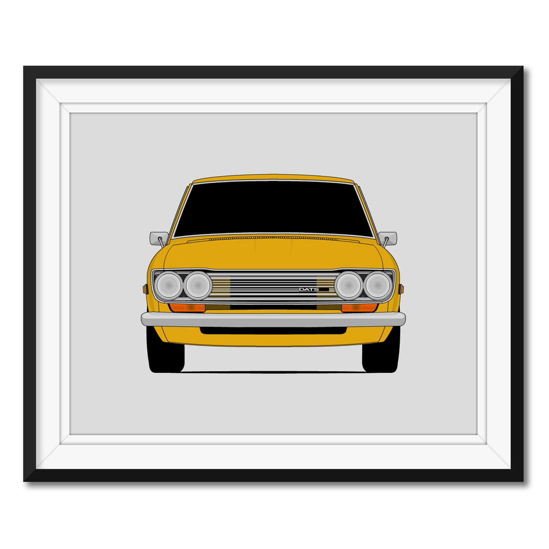 Datsun 510 Bluebird 1300 1500 1600 (1968-1973) Poster