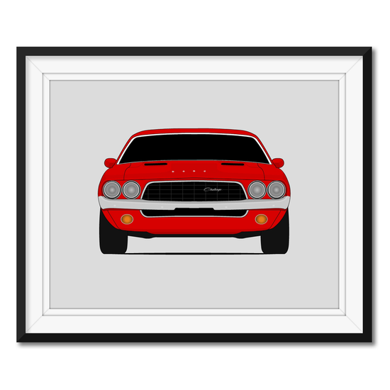 Dodge Challenger (1973-1974) 1st Generation Poster