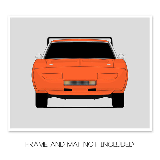 Dodge Charger Daytona (Superbird) 1969 Poster