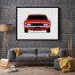 Dodge Charger 1970 2nd Generation Poster