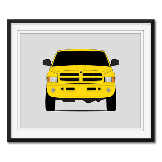 Dodge Ram 1500 (1994-2002) 2nd Generation Poster