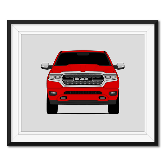 Dodge Ram 1500 (2020-Present) 5th Generation Poster