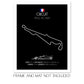 Circuit Paul Ricard F1 Formula 1 Race Track Poster