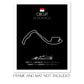 Circuit de Monaco F1 Formula 1 Race Track Poster