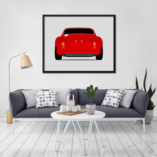 Ferrari 250 GTO (1962-1964) (Rear) Poster